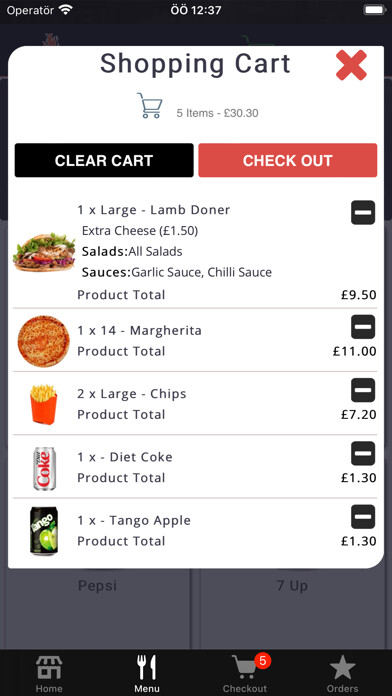 Emulate iPhone app Charcoal Grill Patchway using MyAndroid