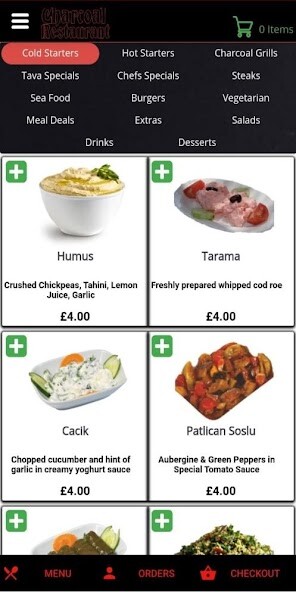 Run android online APK Charcoal Restaurant London from MyAndroid or emulate Charcoal Restaurant London using MyAndroid