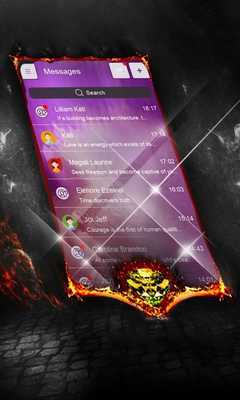 Emulate Android APK Charcoal Swift SMS Cover