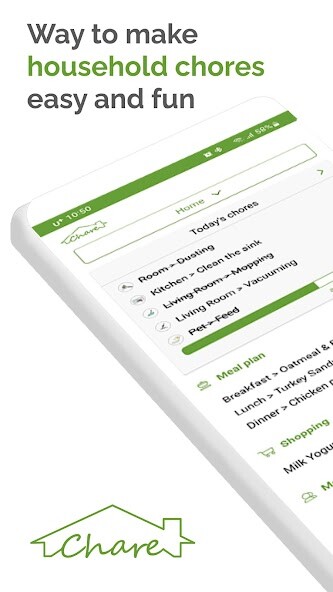 Run android online APK Chare - Share  List of Chores from MyAndroid or emulate Chare - Share  List of Chores using MyAndroid