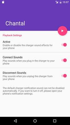 Emulate Android APK Charger Sounds: Chantal Emulate Android APK Charger Sounds: Chantal