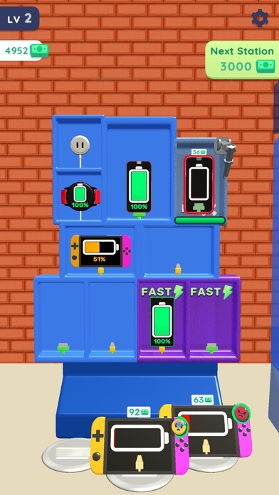 Emulate iPhone app Charge Station 3D! using MyAndroid