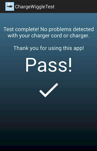Emulate Android APK Charge Wiggle Test Emulate Android APK Charge Wiggle Test
