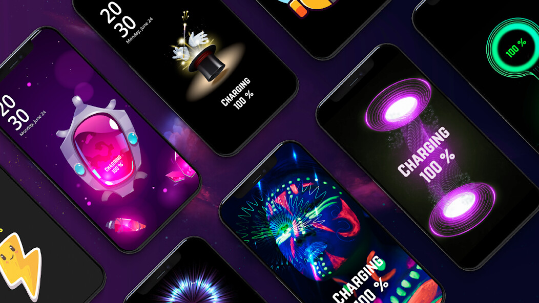 Run android online APK Charging Animation Effects HD from MyAndroid or emulate Charging Animation Effects HD using MyAndroid
