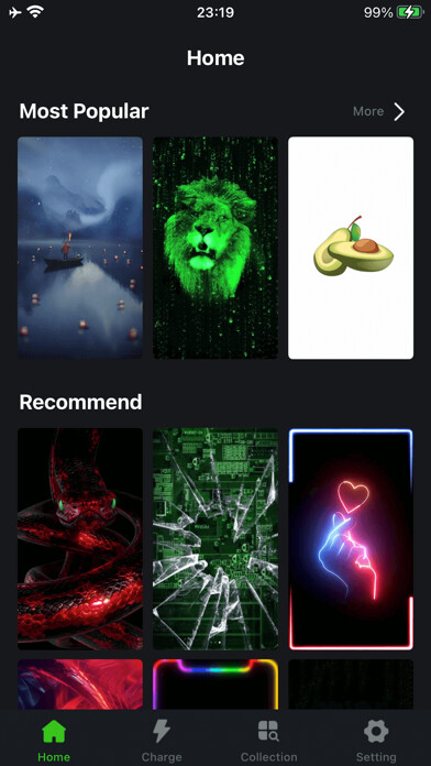 Emulate iPhone app Charging Wallpapers using MyAndroid Emulate iPhone app Charging Wallpapers using MyAndroid