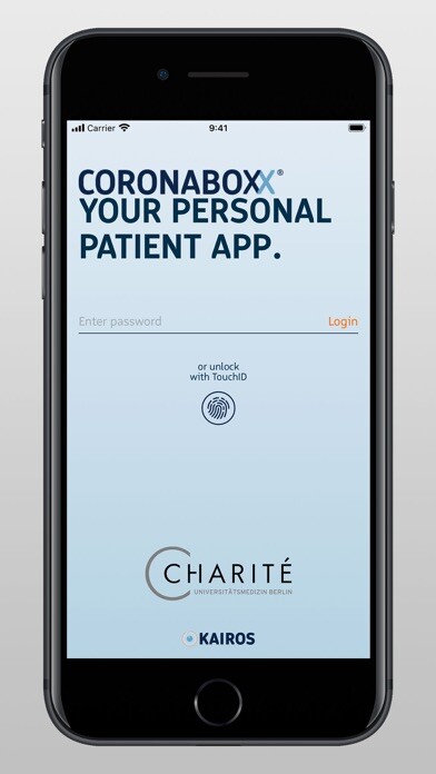 Emulate iPhone app Charité CoronaBoXX using MyAndroid Emulate iPhone app Charité CoronaBoXX using MyAndroid