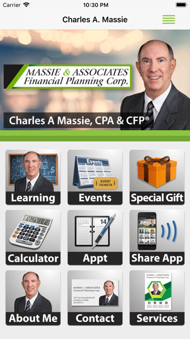 Emulate iPhone app Charles A Massie using MyAndroid