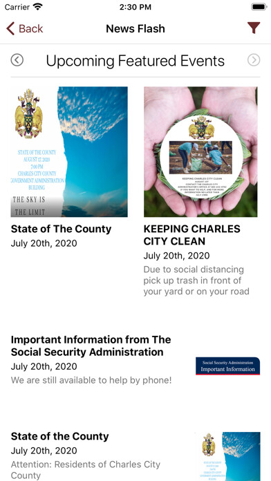 Emulate iPhone app Charles City VA Connect using MyAndroid