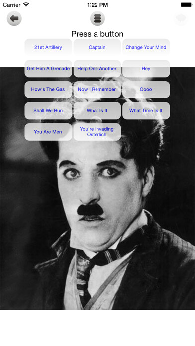 Emulate iPhone app Charlie Chaplin Sound Board using MyAndroid Emulate iPhone app Charlie Chaplin Sound Board using MyAndroid