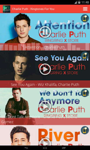 Run android online APK Charlie Puth - Ringtones For You from MyAndroid or emulate Charlie Puth - Ringtones For You using MyAndroid Run android online APK Charlie Puth - Ringtones For You from MyAndroid or emulate Charlie Puth - Ringtones For You using MyAndroid