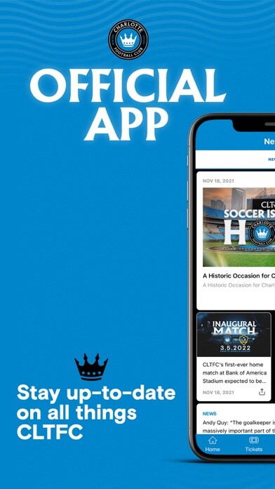 Emulate iPhone app Charlotte FC using MyAndroid Emulate iPhone app Charlotte FC using MyAndroid