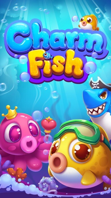 Emulate iPhone app Charm Fish - Match 3 quest using MyAndroid