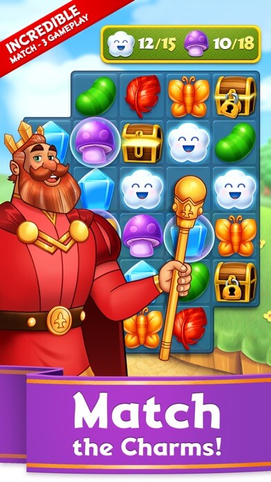 Emulate iPhone app Charm King™ using MyAndroid Emulate iPhone app Charm King™ using MyAndroid
