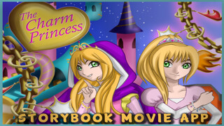 Emulate iPhone app Charm Princess Movie Storybook for Kids and Children great for bedtime reading Includes Fun Educational Games! using MyAndroid