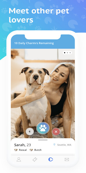 Run android online APK Charmr - Official Dating App for All Pet Lovers from MyAndroid or emulate Charmr - Official Dating App for All Pet Lovers using MyAndroid Run android online APK Charmr - Official Dating App for All Pet Lovers from MyAndroid or emulate Charmr - Official Dating App for All Pet Lovers using MyAndroid