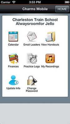 Emulate Android APK Charms Parent/Student Portal