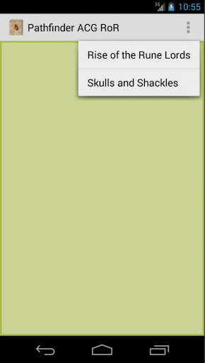 Emulate Android APK CHARS for Pathfinder ACG Emulate Android APK CHARS for Pathfinder ACG