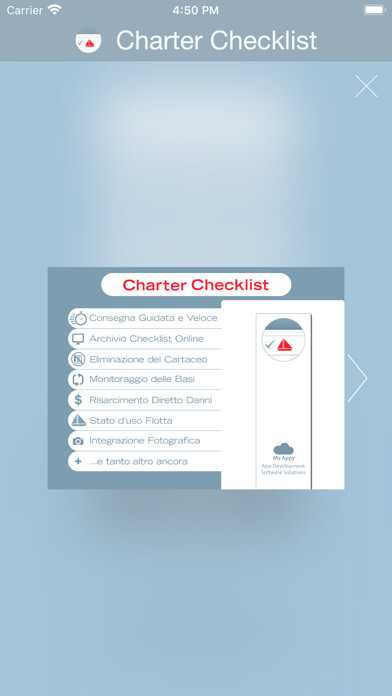 Emulate iPhone app Charter Checklist using MyAndroid Emulate iPhone app Charter Checklist using MyAndroid