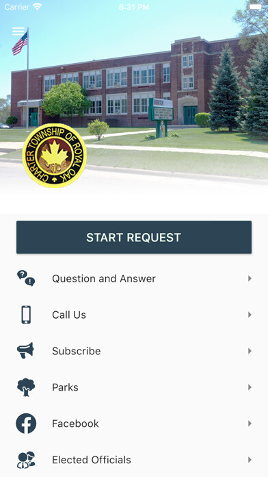 Emulate iPhone app Charter Township of Royal Oak using MyAndroid Emulate iPhone app Charter Township of Royal Oak using MyAndroid