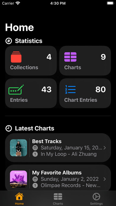 Emulate iPhone app Chart Your Music using MyAndroid Emulate iPhone app Chart Your Music using MyAndroid
