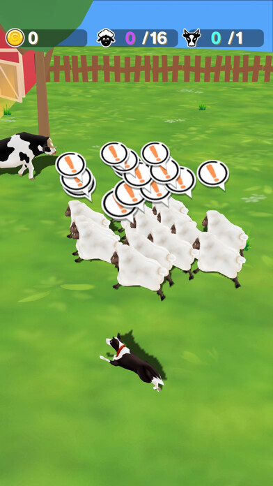 Emulate iPhone app Chase The Sheep using MyAndroid