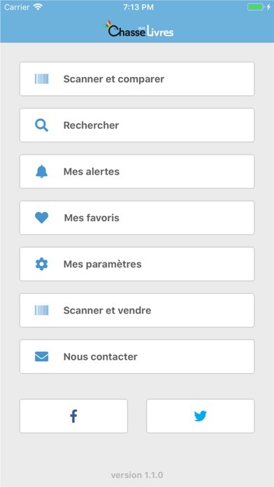 Emulate iPhone app Chasse Aux Livres Scan using MyAndroid Emulate iPhone app Chasse Aux Livres Scan using MyAndroid
