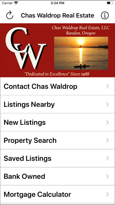 Emulate iPhone app Chas Waldrop Real Estate using MyAndroid Emulate iPhone app Chas Waldrop Real Estate using MyAndroid