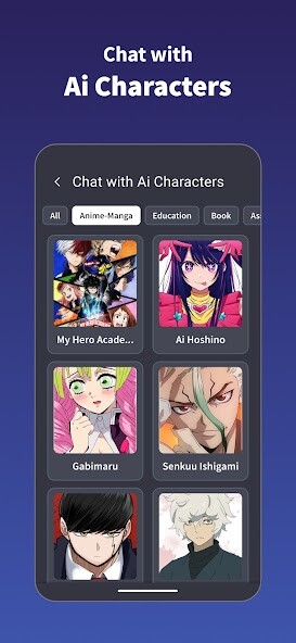 Run android online APK ChatAs: Character Ai  RP Chat from MyAndroid or emulate ChatAs: Character Ai  RP Chat using MyAndroid