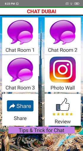 Run android online APK Chat Dubai from MyAndroid or emulate Chat Dubai using MyAndroid Run android online APK Chat Dubai from MyAndroid or emulate Chat Dubai using MyAndroid