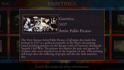 Emulate iPhone app CHAT FAMOUS PAINTINGS using MyAndroid Emulate iPhone app CHAT FAMOUS PAINTINGS using MyAndroid