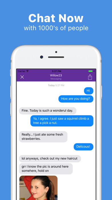 Emulate iPhone app Chat for Strangers, Video Chat using MyAndroid