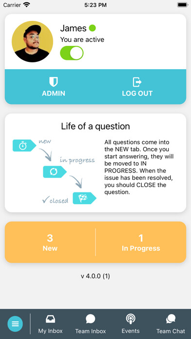 Emulate iPhone app Chatify: Live Chat Software using MyAndroid Emulate iPhone app Chatify: Live Chat Software using MyAndroid