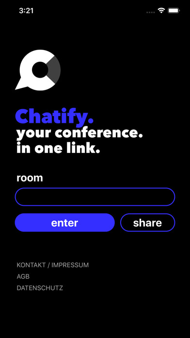 Emulate iPhone app Chatify Meet using MyAndroid