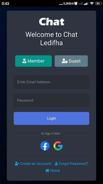 Run android online APK Chat Ledifha from MyAndroid or emulate Chat Ledifha using MyAndroid