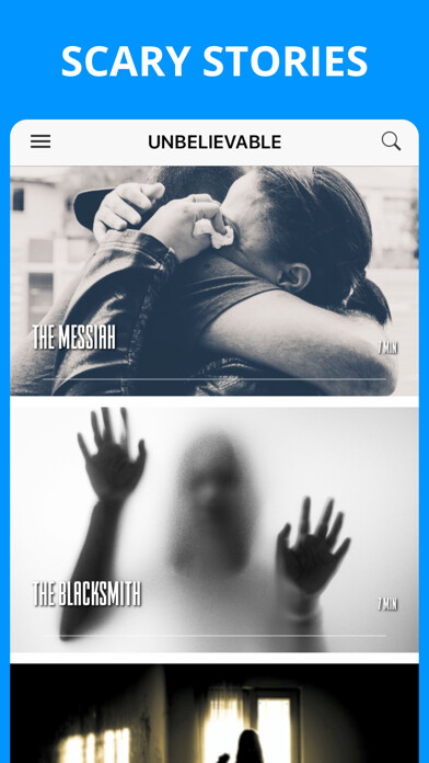 Emulate iPhone app Chat Read : Scary Text Stories using MyAndroid