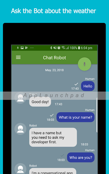 Run android online APK ChatterBot from MyAndroid or emulate ChatterBot using MyAndroid Run android online APK ChatterBot from MyAndroid or emulate ChatterBot using MyAndroid