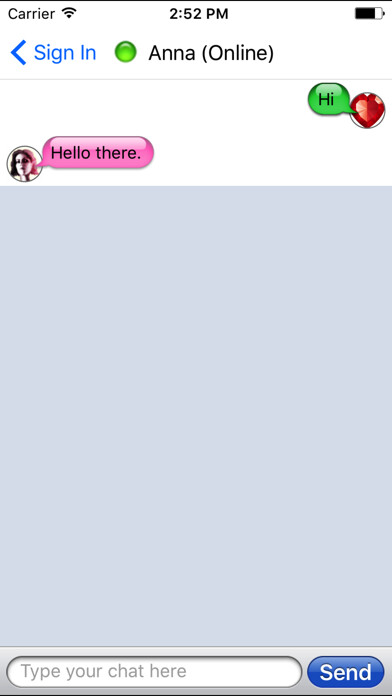 Emulate iPhone app Chat With Anna using MyAndroid Emulate iPhone app Chat With Anna using MyAndroid