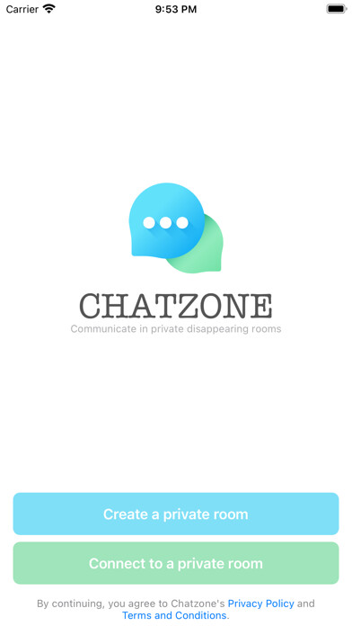 Emulate iPhone app Chatzone - Private Rooms using MyAndroid Emulate iPhone app Chatzone - Private Rooms using MyAndroid