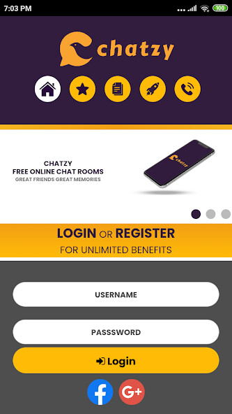 Run android online APK Chatzy: Online Chat Rooms from MyAndroid or emulate Chatzy: Online Chat Rooms using MyAndroid