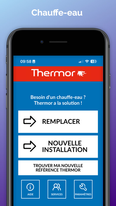 Emulate iPhone app Chauffe-eau using MyAndroid Emulate iPhone app Chauffe-eau using MyAndroid