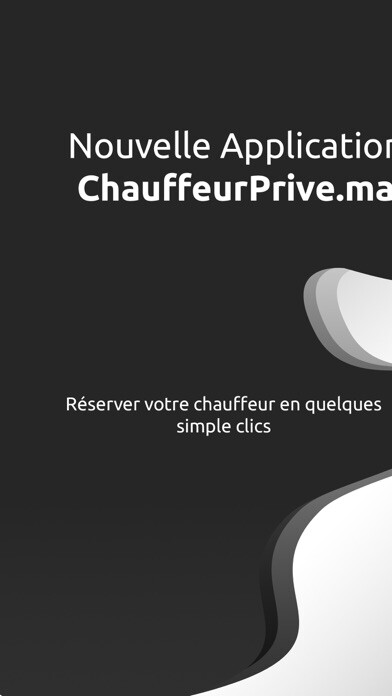 Emulate iPhone app ChauffeurPrive.ma: Chauffeur using MyAndroid