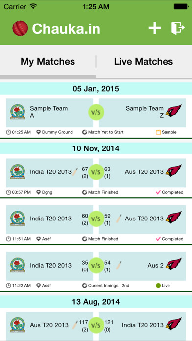 Emulate iPhone app Chauka Cricket Scoring App using MyAndroid Emulate iPhone app Chauka Cricket Scoring App using MyAndroid