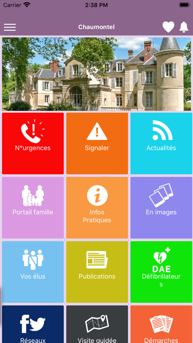 Emulate iPhone app CHAUMONTEL Application using MyAndroid Emulate iPhone app CHAUMONTEL Application using MyAndroid