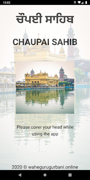 Run android online APK Chaupai Sahib full path with Waheguru simran audio from MyAndroid or emulate Chaupai Sahib full path with Waheguru simran audio using MyAndroid