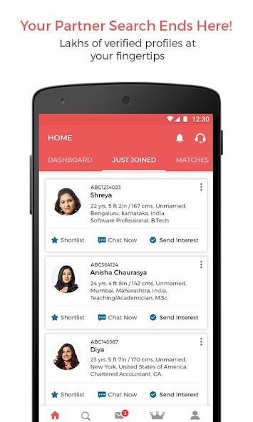 Run android online APK Chaurasia Matrimony-Shaadi App from MyAndroid or emulate Chaurasia Matrimony-Shaadi App using MyAndroid