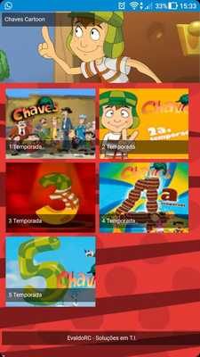 Emulate Android APK Chaves Cartoon