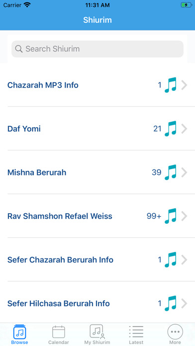 Emulate iPhone app Chazarah MP3 using MyAndroid Emulate iPhone app Chazarah MP3 using MyAndroid