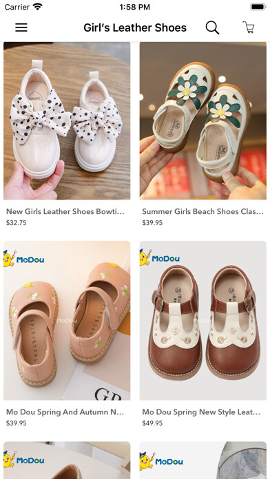 Emulate iPhone app Cheap Baby Shoes Shop Online using MyAndroid Emulate iPhone app Cheap Baby Shoes Shop Online using MyAndroid