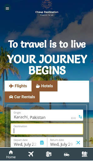 Run android online APK Cheap Destination - Best Travel Promotions from MyAndroid or emulate Cheap Destination - Best Travel Promotions using MyAndroid