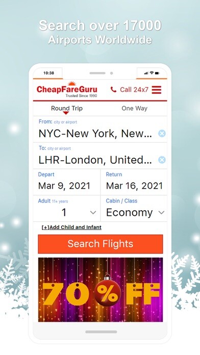 Emulate iPhone app CheapFareGuru using MyAndroid Emulate iPhone app CheapFareGuru using MyAndroid